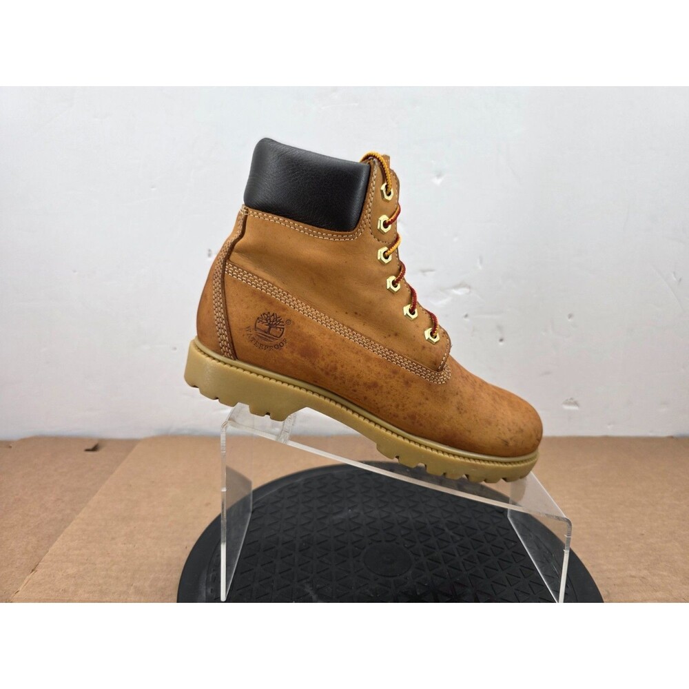 Timberland Women's  6" Premium Waterproof Boots Wheat Nubuck Size 8  10317